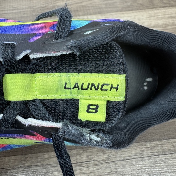 Brooks Launch 8 Red Purple Blue Womens US Size 9 1203451B011 Running Shoes - Picture 2 of 10